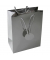 Geschenktasche 51509 Uni Lack, allgemein, mit Tragekordel / Geschenkanh&auml;nger, ohne, 18cm x 23cm