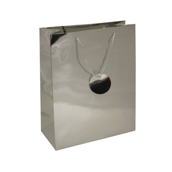 12 Stück PBs Geschenktasche 51512, allgemein, Kordelband mit Geschenkanhänger, Uni Lack, 230mm x 32cm 9004546515128 PBs
