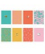 Notizbuch 64 478, farbig sortiert, A5, blanko, 24 Blatt / 48 Seiten