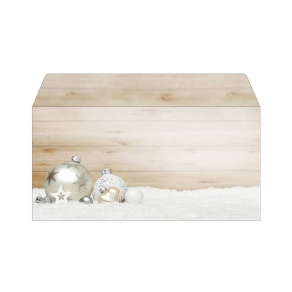 4004360786501 - Briefumschlag Cozy Christmas DU427 Din Lang ohne Fenster nassklebend 90g farbig 4004360786501 50 Stück