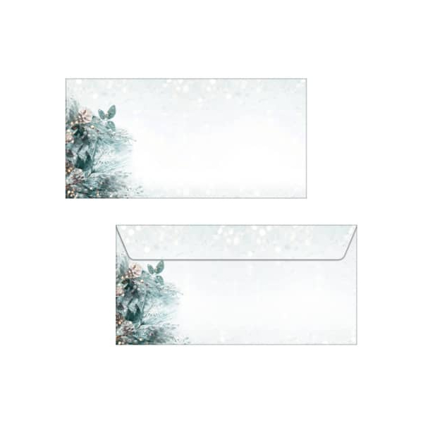 4004360786525 - Briefumschlag Eukalyptus magic DU424 Din Lang ohne Fenster nassklebend 90g farbig 4004360786525 50 Stück