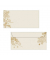 Briefumschlag Golden Christmas DU422 Din Lang ohne Fenster nassklebend 90g gold