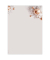 Weihnachtsbriefpapier Weihnachtskugeln / Sterne Christmas in rose-gold DP429, A4, 90g