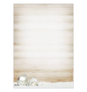 Weihnachtsbriefpapier Weihnachtskugeln Cozy Christmas DP427, A4, 90g