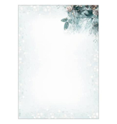 Weihnachtsbriefpapier Weihnachtsgesteck Eucalyptus magic DP424, A4, 90g