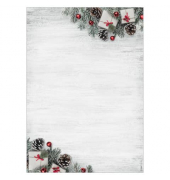 Motiv-Weihnachtsbriefpapier Scandinavian Christmas DP416 A4 90g 