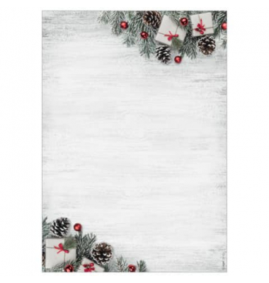 Motiv-Weihnachtsbriefpapier Scandinavian Christmas DP416 A4 90g 