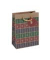 Geschenktasche GT044, Weihnachten,  Cut-out-style, Baum/Kerze/Stern, Baum/Kerze/Stern, 170mm x 230mm