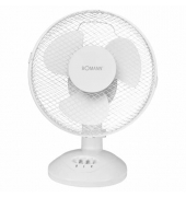 Tischventilator VL1137-CB 3-stufig weiß