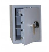 Tresor 031E13EL TAE 57,75 l 122kg grau mit Elektronikschloss Stahl
