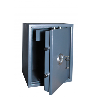 Tresor 030E03KL TAE 57,75 l 84kg dunkelgrau mit Doppelbartschloss Stahl