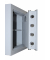 Tresor 031E12KL TAE 40,96 l 89kg grau mit Doppelbartschloss Stahl