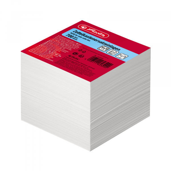 4008111603000 - Zettelklotz 1603000 90x90mm lose weiß Papier 700 Blatt 4008111603000 700 Blatt