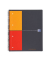 Collegeblock 100104329 Activebook, kariert / kariert Rand beidseitig, A4+, 80g, orange, 80 Blatt