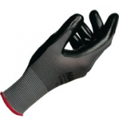 Arbeitshandschuhe Ultrane 553, Nitril, schwarz/grau, Größe 9 / L