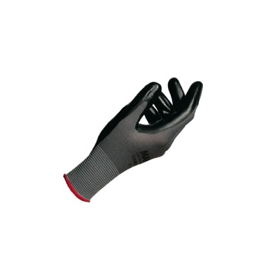 Arbeitshandschuhe Ultrane 553, Nitril, schwarz/grau, Größe 9 / L