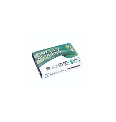 Recyclingpapier evercopy premium 1904C A3 80g weiß 100er Weiße 