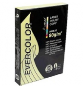 Recyclingpapier evercolor 30005C hellgelb A3 80g 