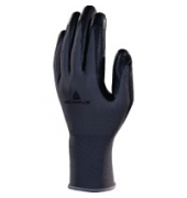 Arbeitshandschuhe, Nitrilschaum, grau/schwarz, Größe 10 / XL
