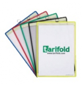 Hängetafel Tarifold Individual mit Aufhänge-Öse, A4, farbig sortiert