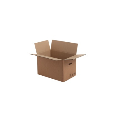 Faltkarton Kraftliner 63DEM braun, bis DIN A3+, innen 550x350x350mm, Kraftliner 2-wellig Faltkarton Kraftliner 63DEM braun, bis DIN A3+, innen 550x350x350mm, Kraftliner 2-wellig