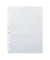 Prospekth&uuml;llen Premium 100460992, A4 transluzent genarbt, oben & links offen, 0,12mm