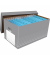 Archivbox Tric 100333273, A4, grau, innen 58,5x35x30cm (TxBxH), Wellpappe