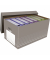 Archivcontainer Tric 100333273, A4, grau, innen 58,5x35x30cm (TxBxH), Wellpappe
