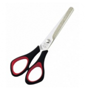 Schere Wedo 9765, Länge: 155mm, Edelstahl, schwarzrot