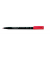 Folienstift Lumocolor, 313-2, rot, 0,4mm, Rundspitze, nachf&uuml;llbar