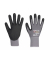 Arbeitshandschuhe FlexMech 663, Nitrilschaum, grau/schwarz, Größe 10 / XL