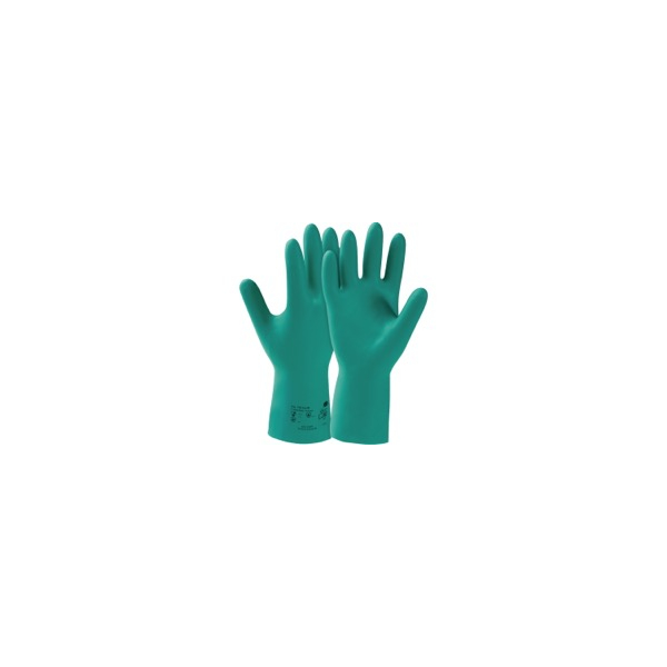 10 Stück KCL Chemikalienschutzhandschuhe Camatril, Nitril, grün, Größe 9 / L 4008198773092 KCL