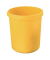Papierkorb, PP, rund, 30 l, 375 x 410 mm, gelb