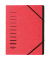 Ordnungsmappe - 40058-01, 1-7, rot, A4, 7 F&auml;cher