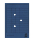 Umlaufmappe 8020004_1, A4 blau Karton 250g