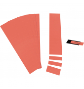 Einsteckkarten 847405 C-Profil, 60x17mm, rot, 190g