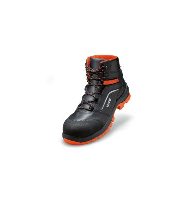 Sicherheitsschuhe uvex 2 xenova, S3, SRC, ESD, Unisex, schwarz/rot, Größe 40