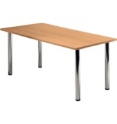 Tischplatte VKP, 160x80cm (BxT), rechteckig, buche, 25mm
