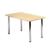 Tischplatte VKP, 120x80cm (BxT), rechteckig, ahorn, 25mm