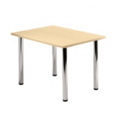 Tischplatte VKP, 80x80cm (BxT), quadratisch, ahorn, 25mm