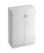 Aktenschrank SIGNA V6550/W/W/SG, Holz abschließbar, 3 OH, 80 x 127 x 42 cm, weiß