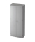 Aktenschrank V6 V6100/5/5/SG, abschlie&szlig;bar, 5 OH, grau, 80x200,4x42cm (BxHxT)