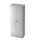 Aktenschrank SIGNA V6100/W/W/SG, Holz abschließbar, 5 OH, 80 x 200,4 x 42 cm, weiß