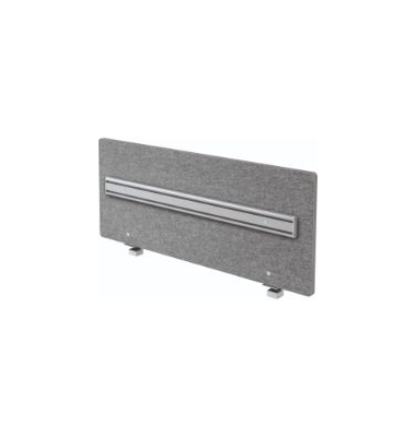 Trennwand Hammerbacher VARO12, Größe: 120cm, grau