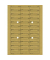 Hausposttaschen 04170338, C4 braun Papier 110g