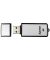 USB-Stick Fancy USB 2.0 silber/schwarz 64 GB