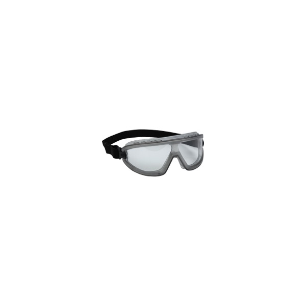 INFIELD Vollsichtbrille Arbeitsbrille Laborbrille Schutzbrille mit UV-Schutz, Belüftung und rundum dicht abschließendem Design in Klar