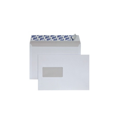 Briefumschlag ID1181018 C5 mit Fenster haftklebend weiß
