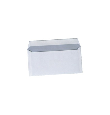 Briefumschlag ID1364922 Din Lang ohne Fenster haftklebend 80g weiß