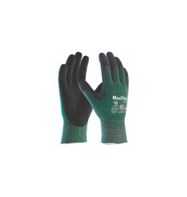 Arbeitshandschuhe CutT, Nitril-Mikroschaum, grün, Größe 7 / S